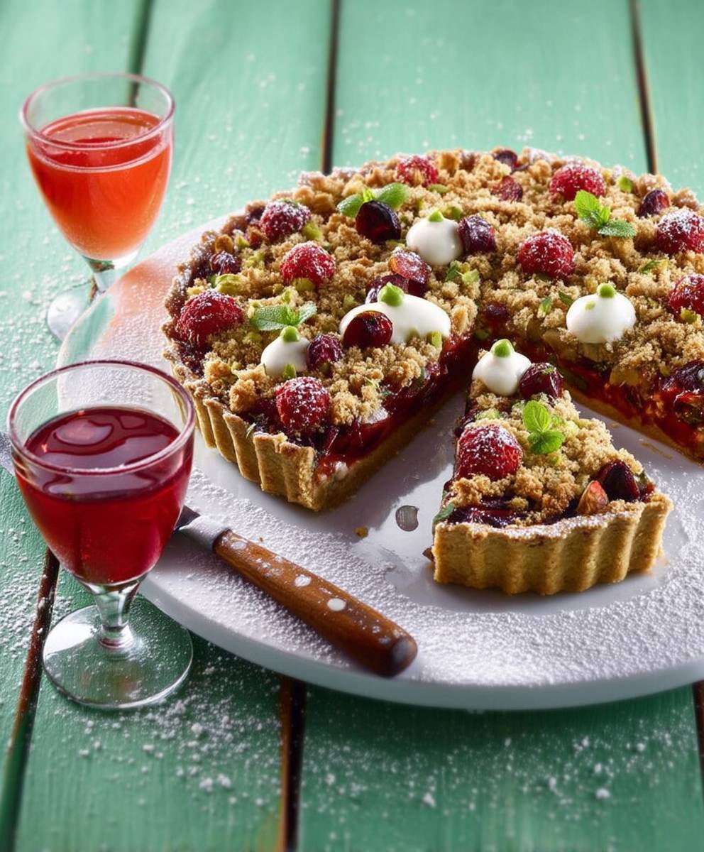 Tarte crumble