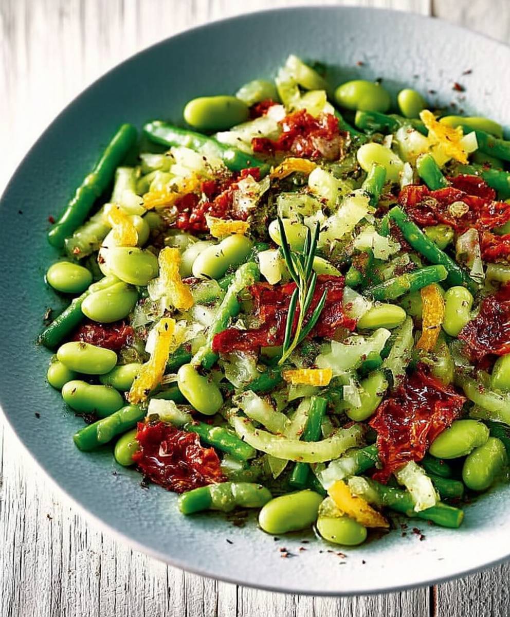 Salade de fèves facile
