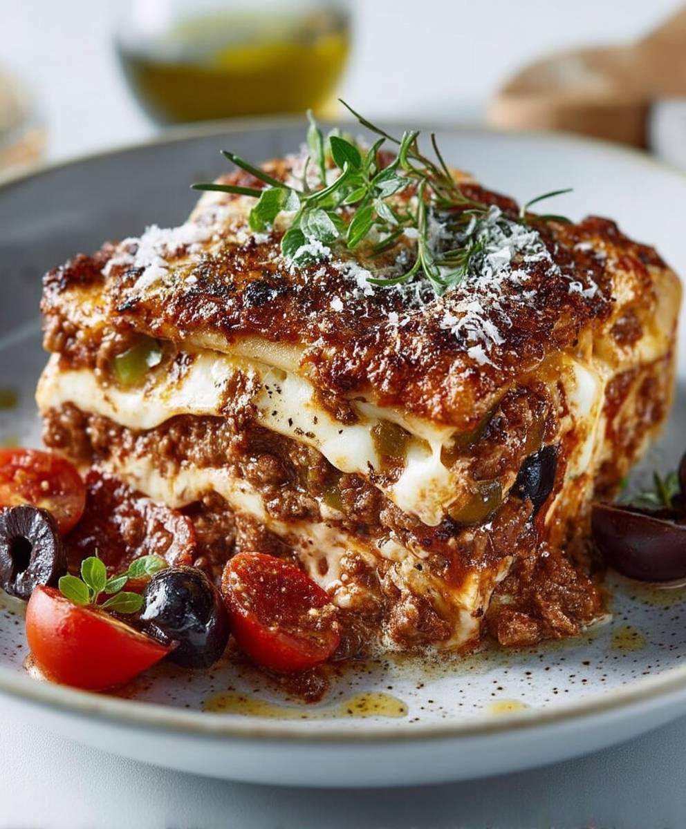 Lasagnes agneau