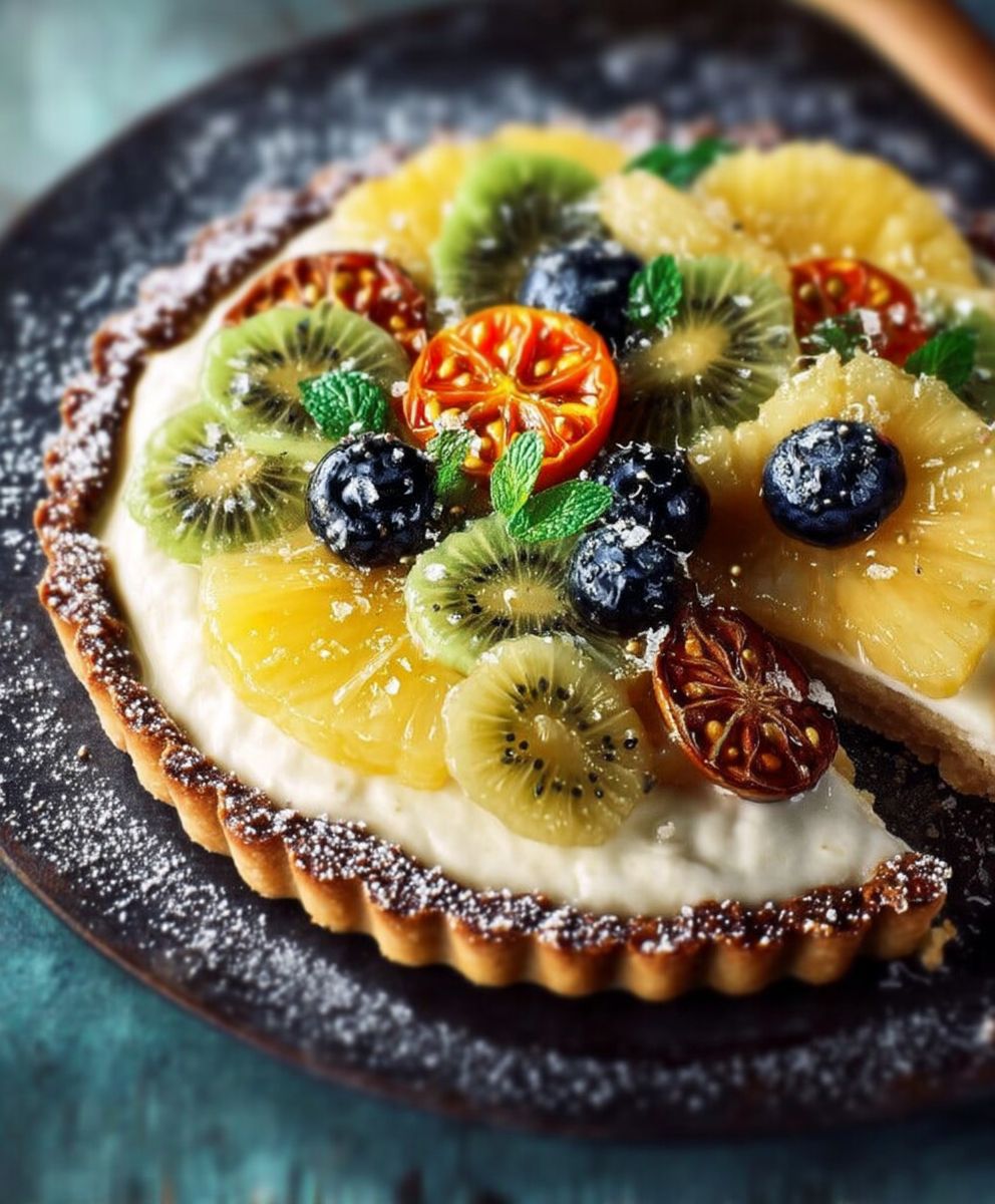 Tarte exotique facile