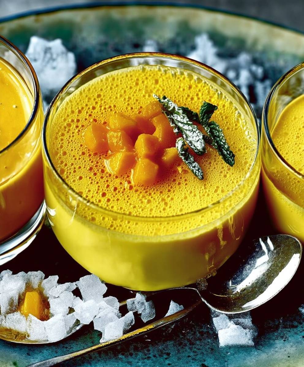 Mousse mangue facile
