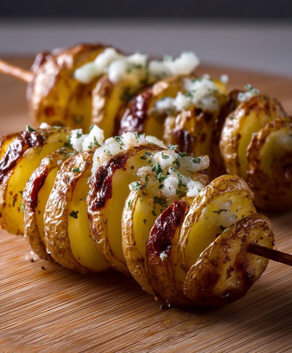 Pommes de terre spirales