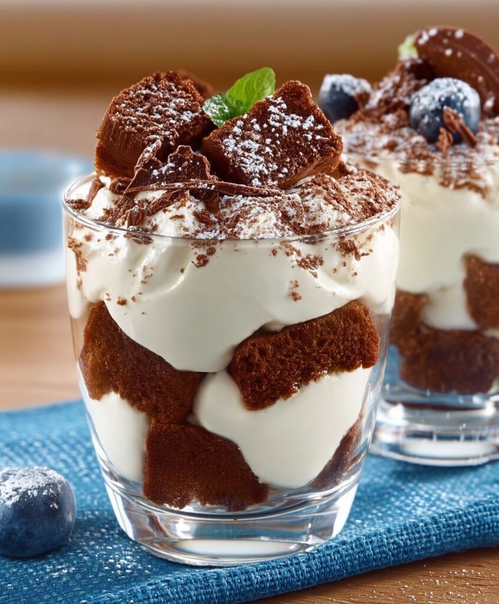 Trifle pain chocolaté