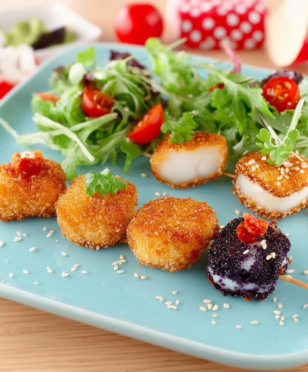 Brochettes crousti nuggets