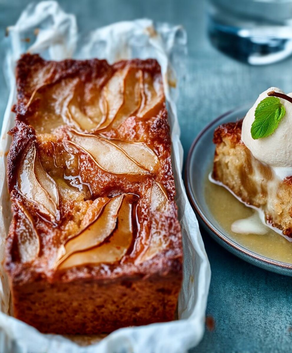Cake aux poires