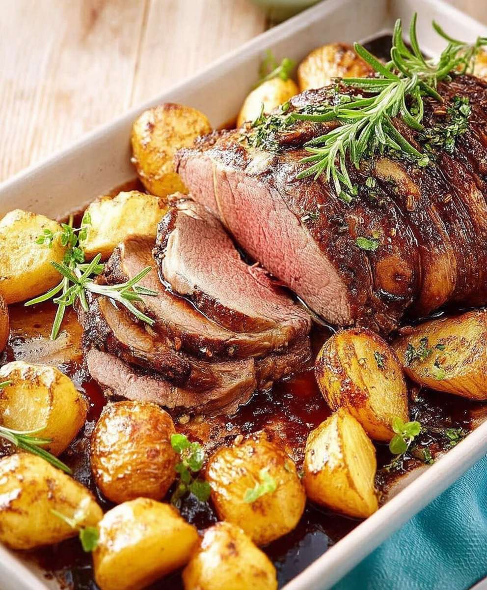 Gigot rattes romarin
