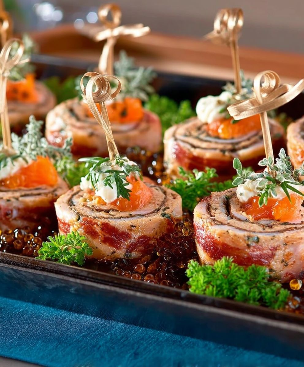 Rouleaux saumon
