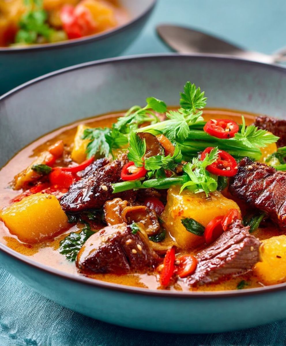 Curry de boeuf facile