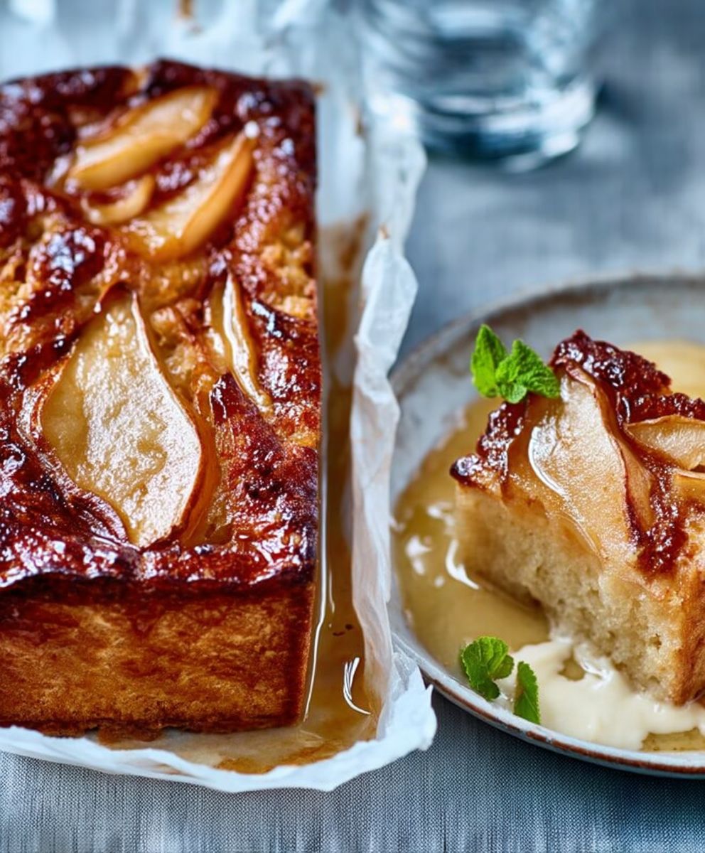 Cake aux poires