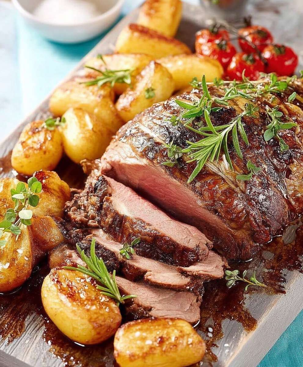 Gigot rattes romarin