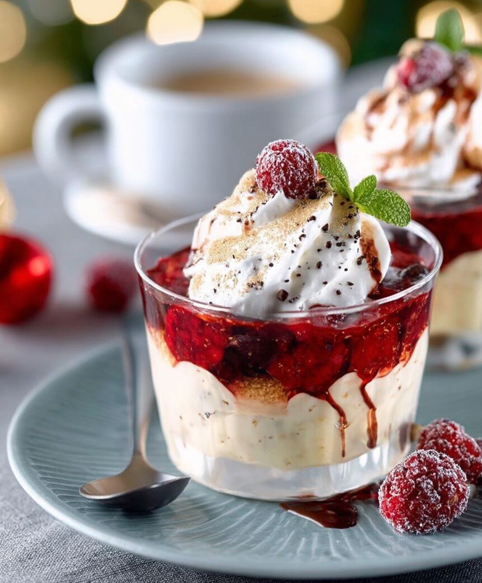 Framboises melba dessert facile