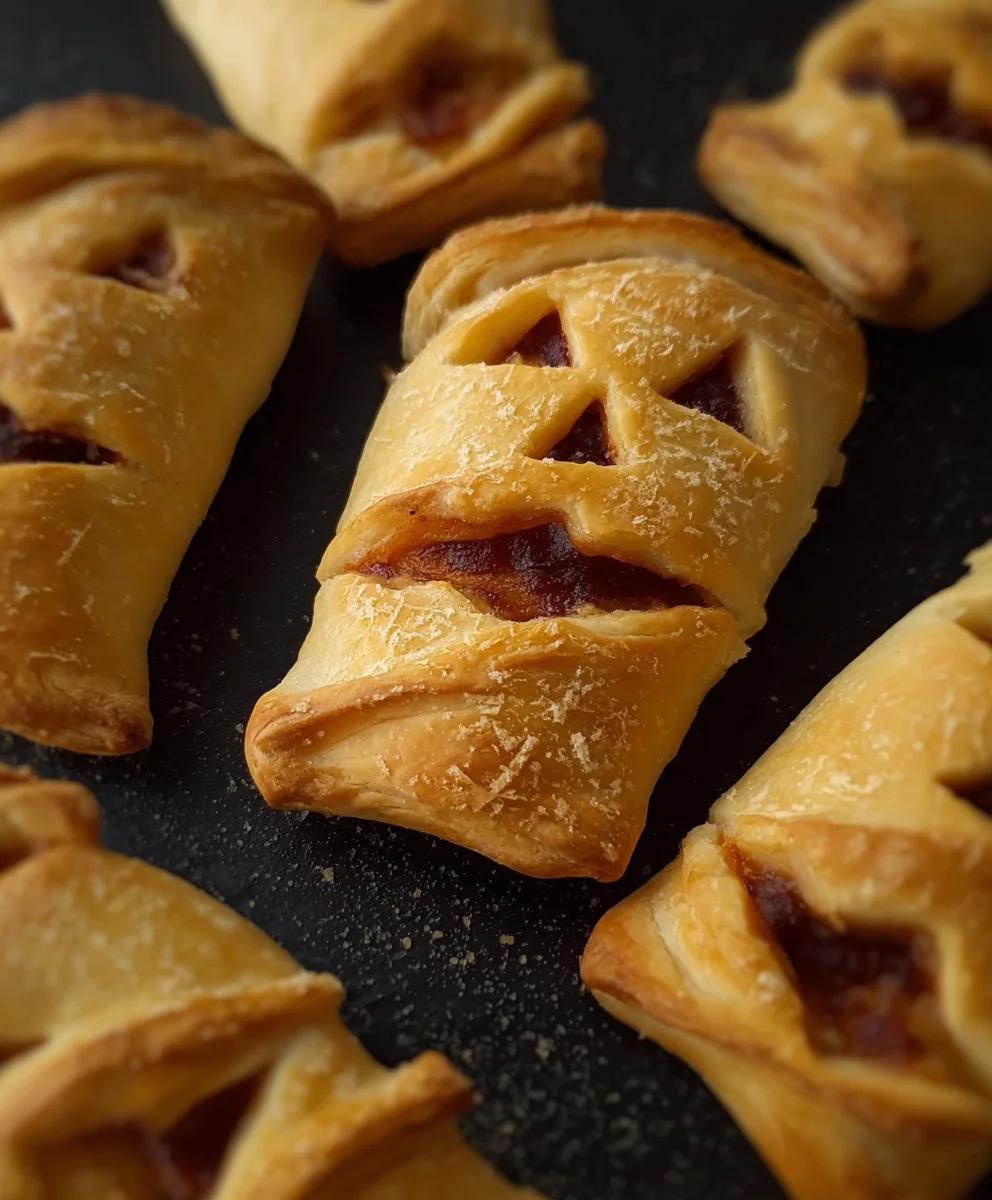 Cercueils Feuilletés d'Halloween: Recette Effrayante & Facile