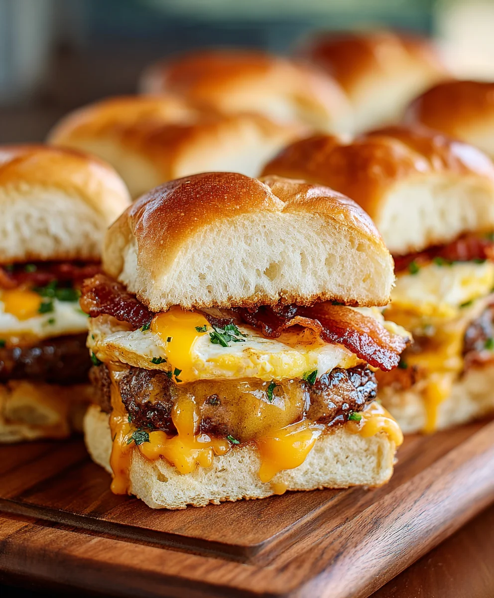 Cowboy Breakfast Sliders: Votre Festin Matinal Parfait