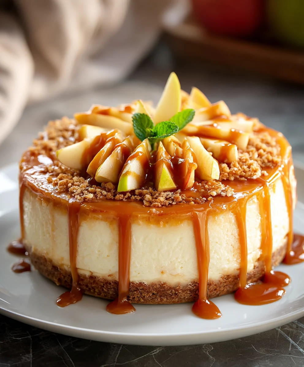 Cheesecake Pomme Caramel Vanille: La Recette Irrésistible