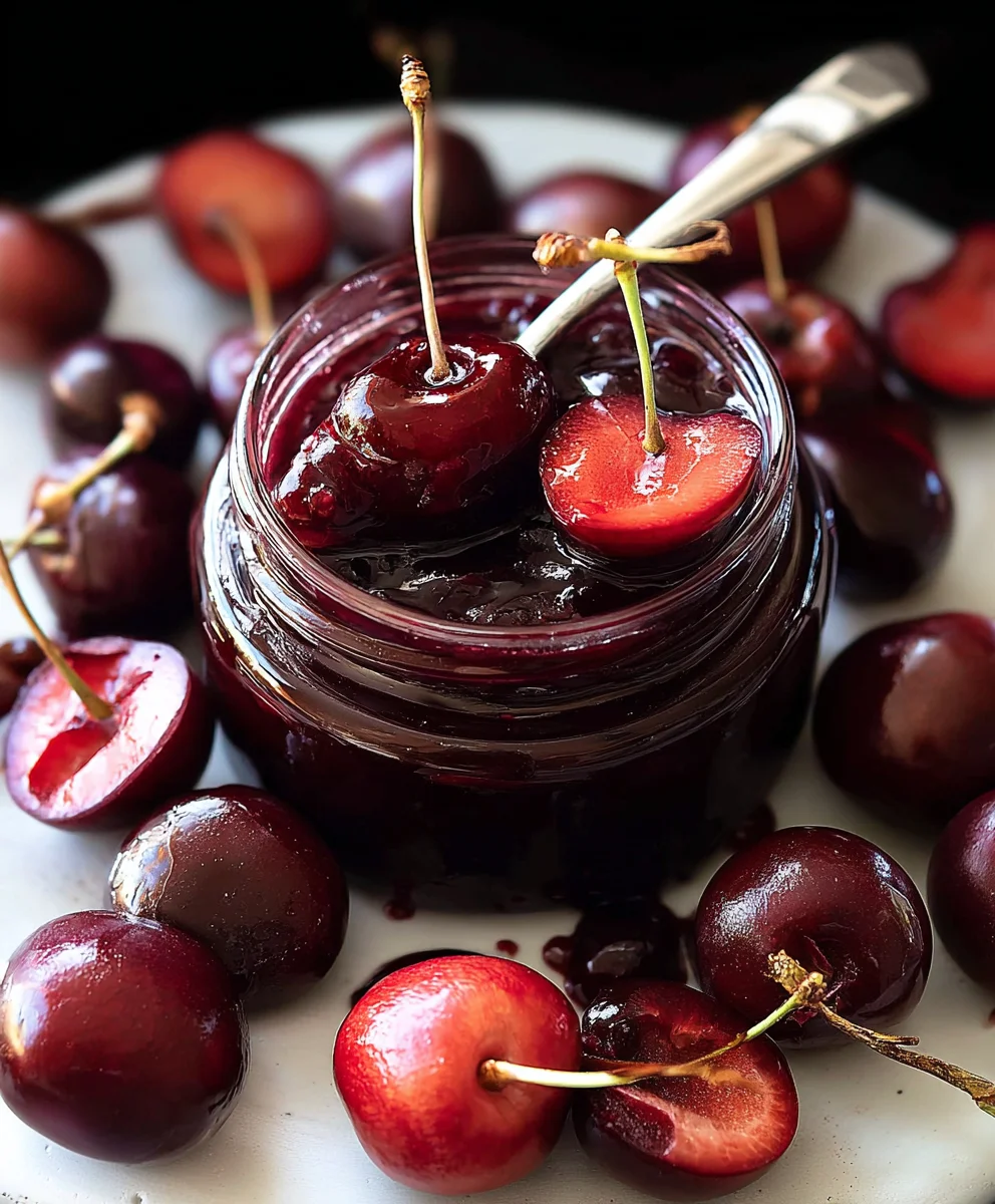 Délicieuse Compote de Cerises Fraîches: Recette Estivale