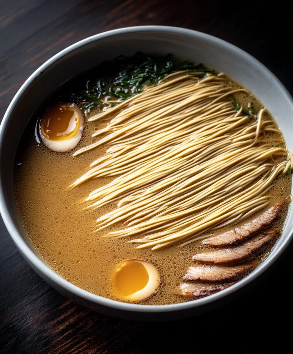 Bouillon Ramen Façon Tonkotsu au Bœuf : Riche & Fait Maison