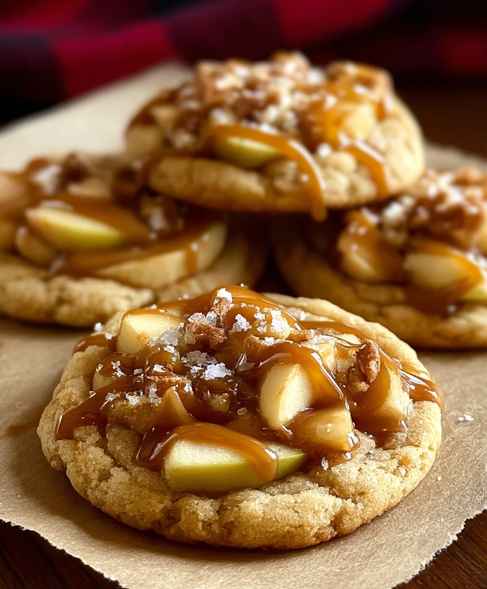 Recette Cookies Pomme Caramel Irrésistibles à Croquer