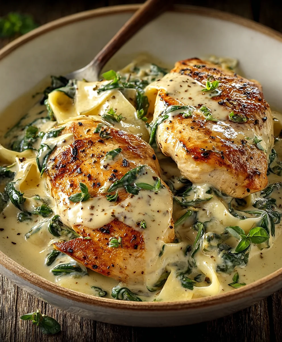 Poulet Florentine Crémeux Irrésistible : La Recette Adorée