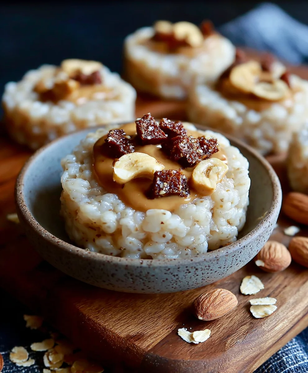 Mini Galettes de Riz au Beurre de Noix: Snack Santé!