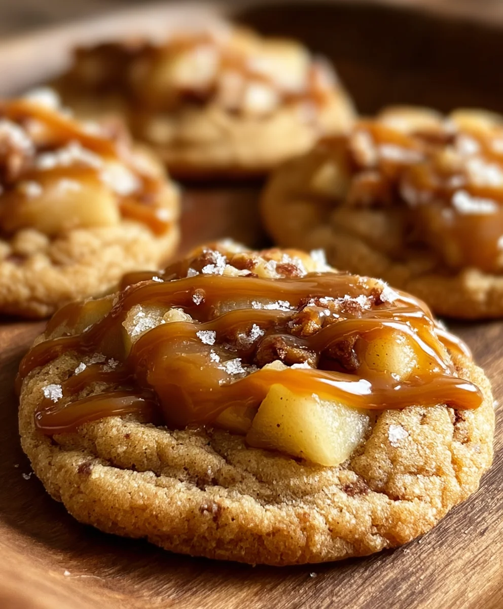 Recette Cookies Pomme Caramel Irrésistibles à Croquer