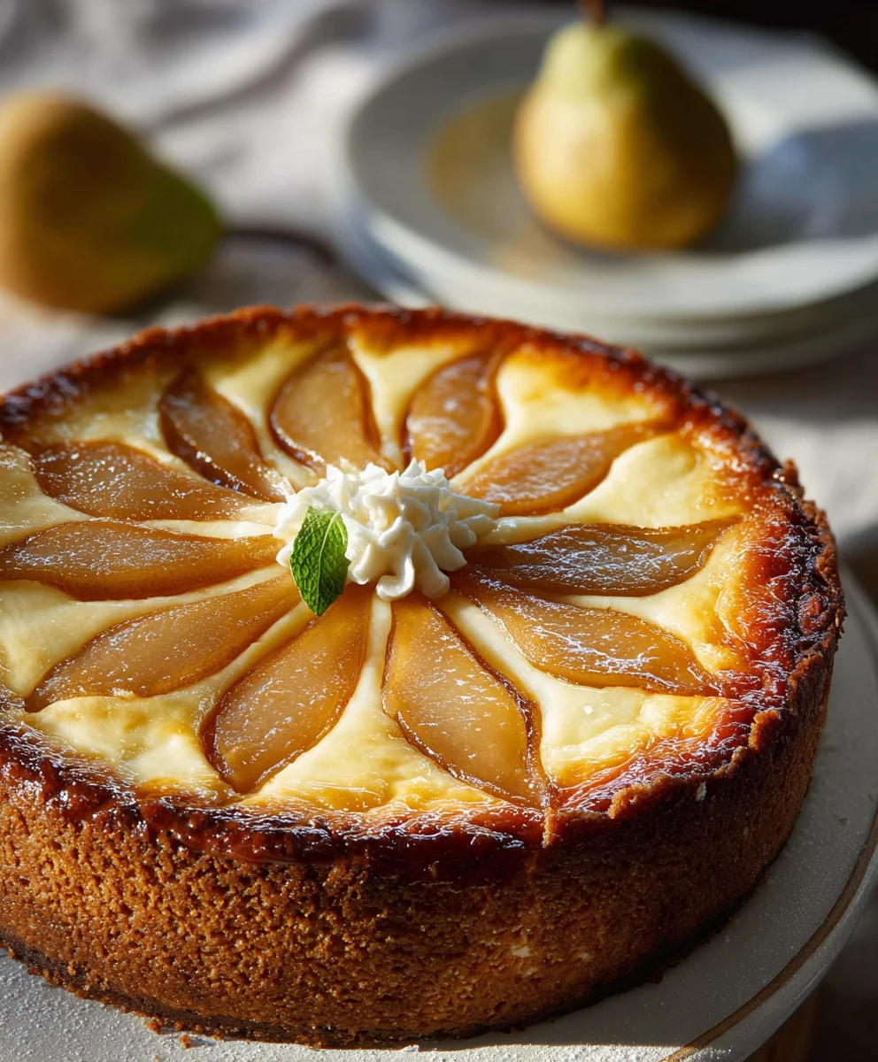 Cheesecake Poire Ricotta : Le Meilleur Dessert Fruité Crémeux