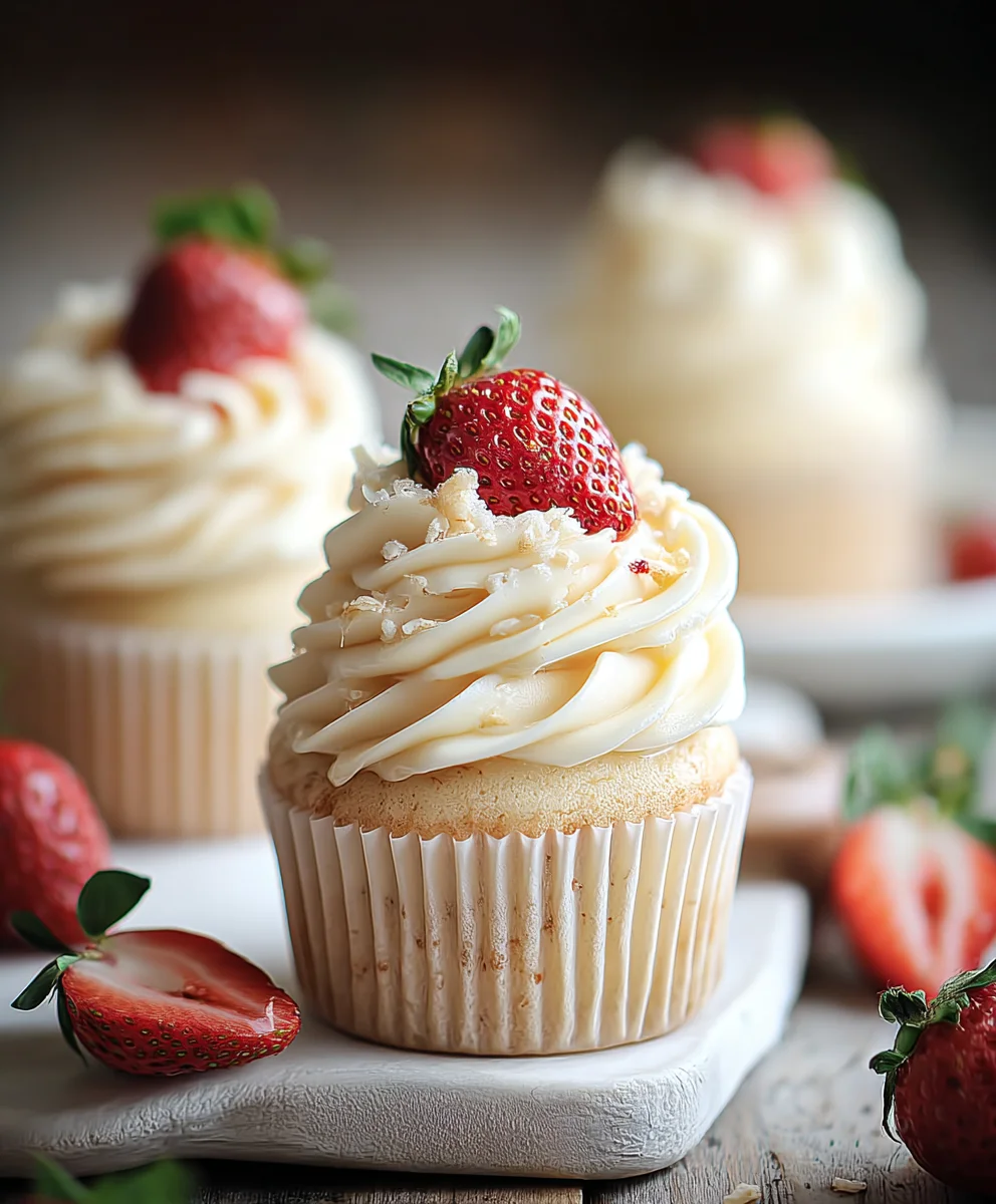 Recette Cupcakes Fraise Chocolat Blanc : Plaisir Sucré Garanti