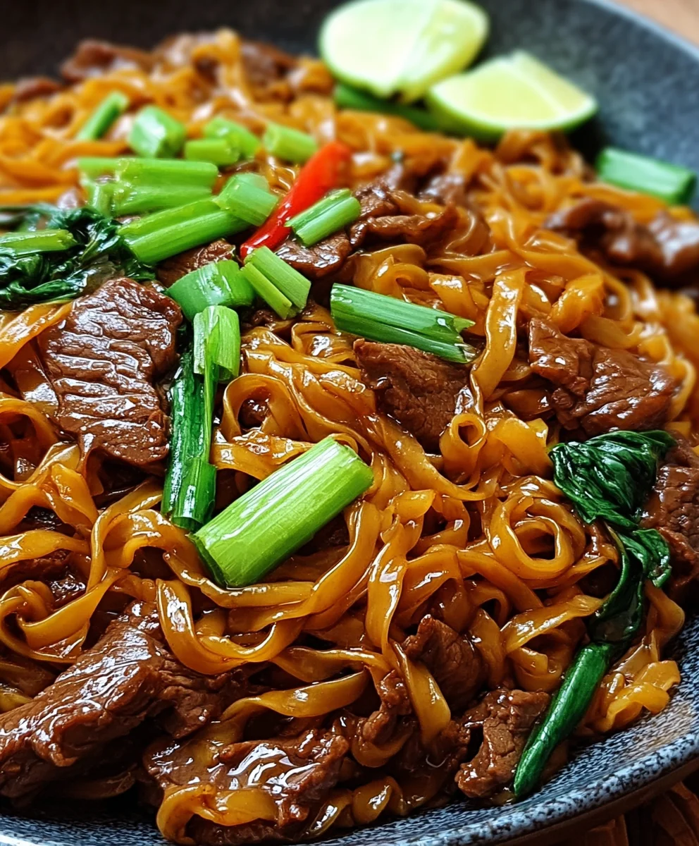 Nouilles de Bœuf Laquées : Un Délice Savoureux & Simple