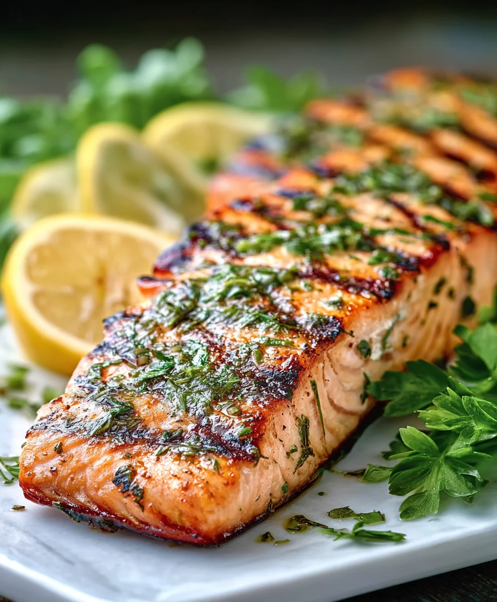 Saumon Grillé Citron & Herbes : Saveur Estivale Zestée