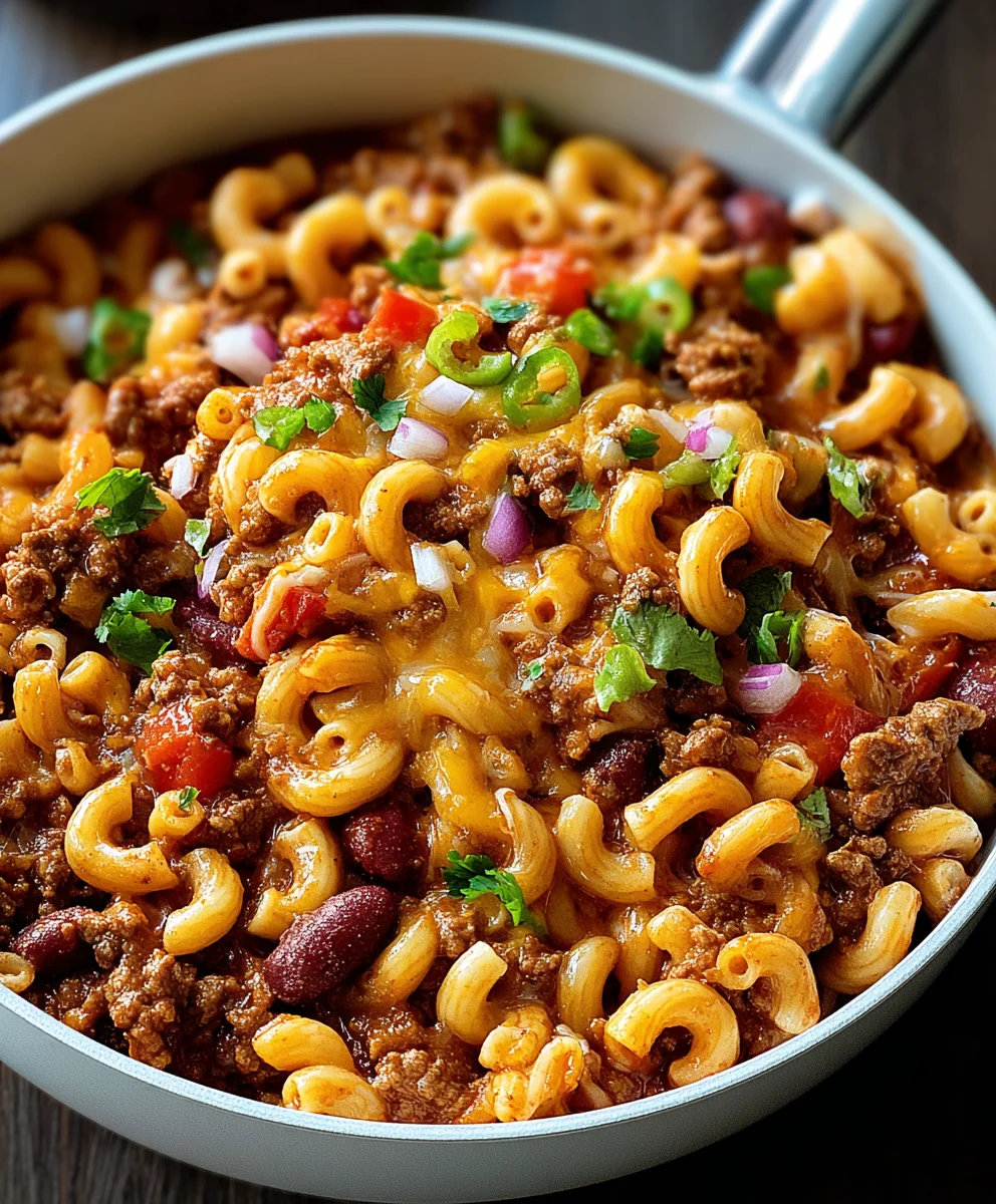 Recette Facile Chili Mac Bœuf : Confort Gourmand & Rapide