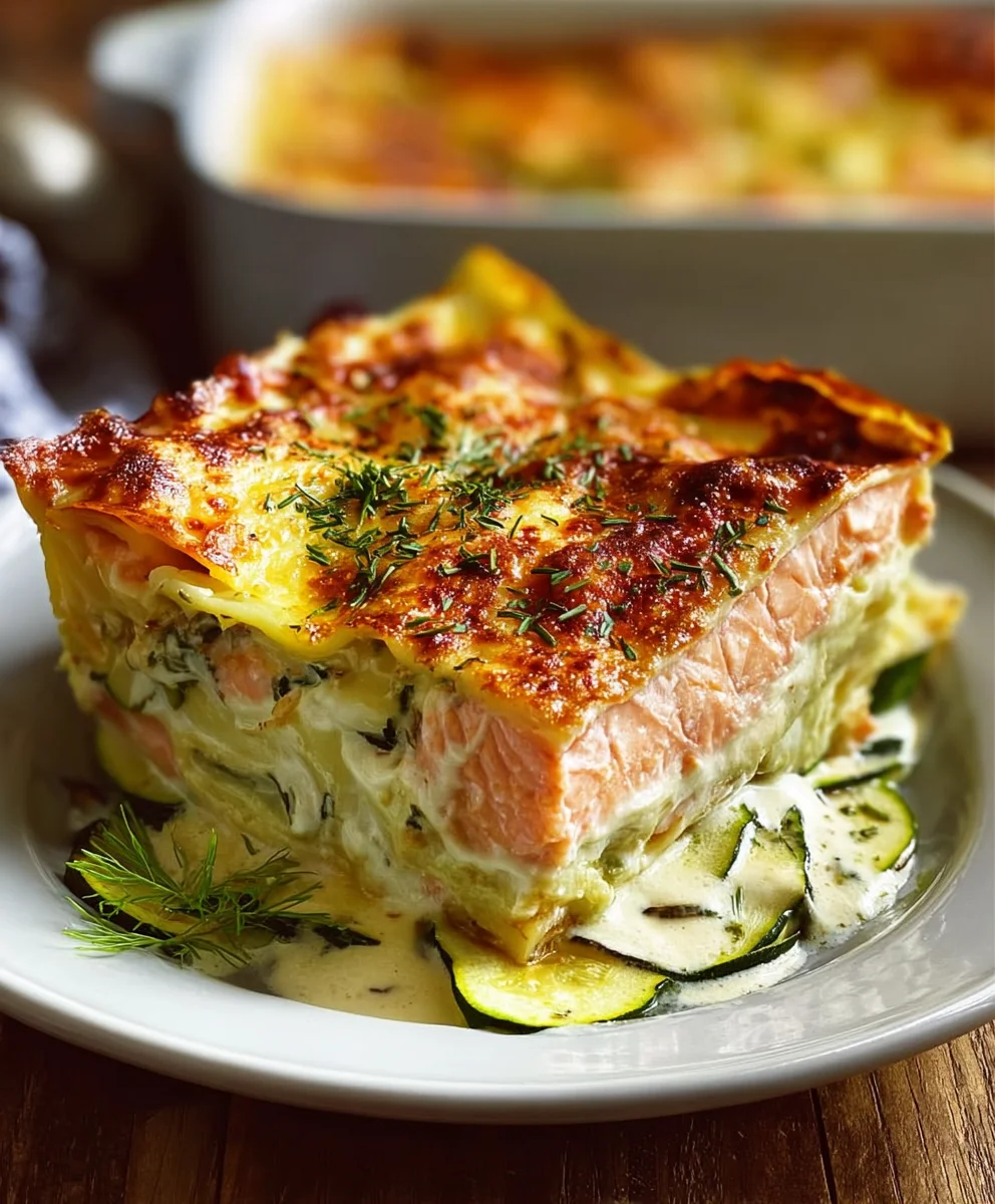 Lasagnes Saumon Courgettes: Recette Gourmande et Légère
