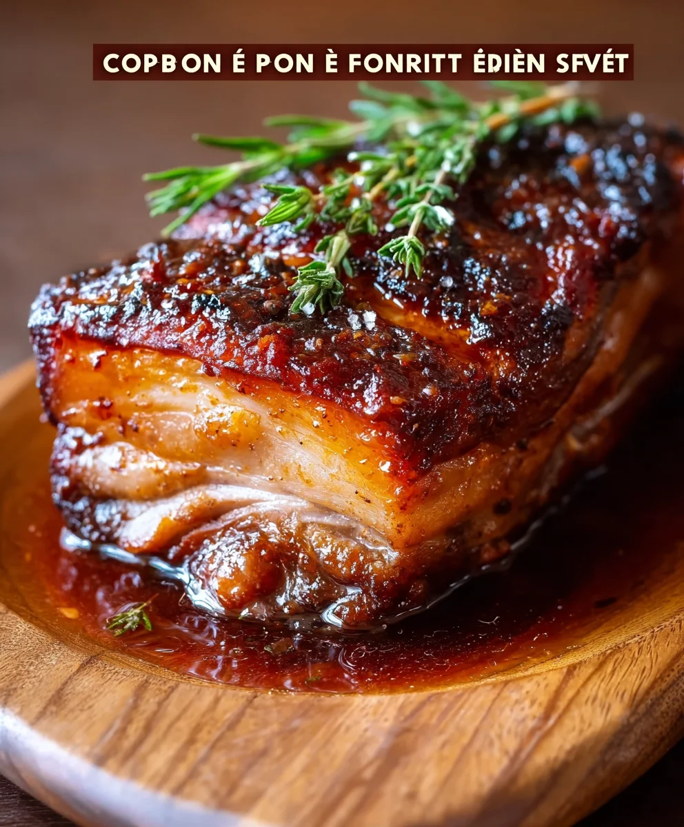 Recette Boeuf Confit sans alcool, sirop d'érable fondant