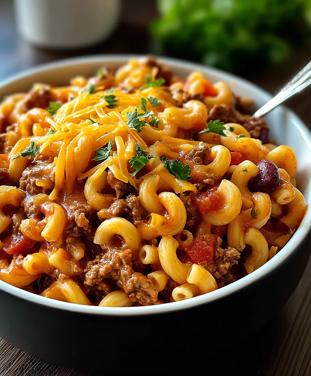 Recette Facile Chili Mac Bœuf : Confort Gourmand & Rapide