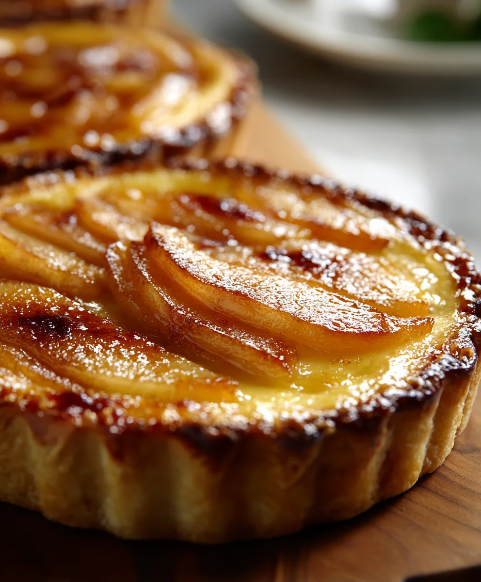 Tarte Aux Pommes Crème Brûlée: Croquant Caramel, Cœur Fondant