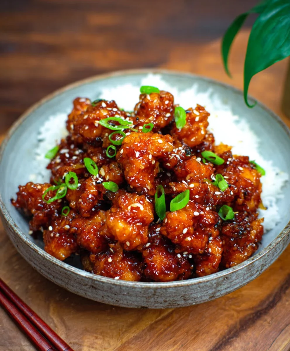 Poulet Chinois Croustillant Miel Ail: Explosion de Saveurs!