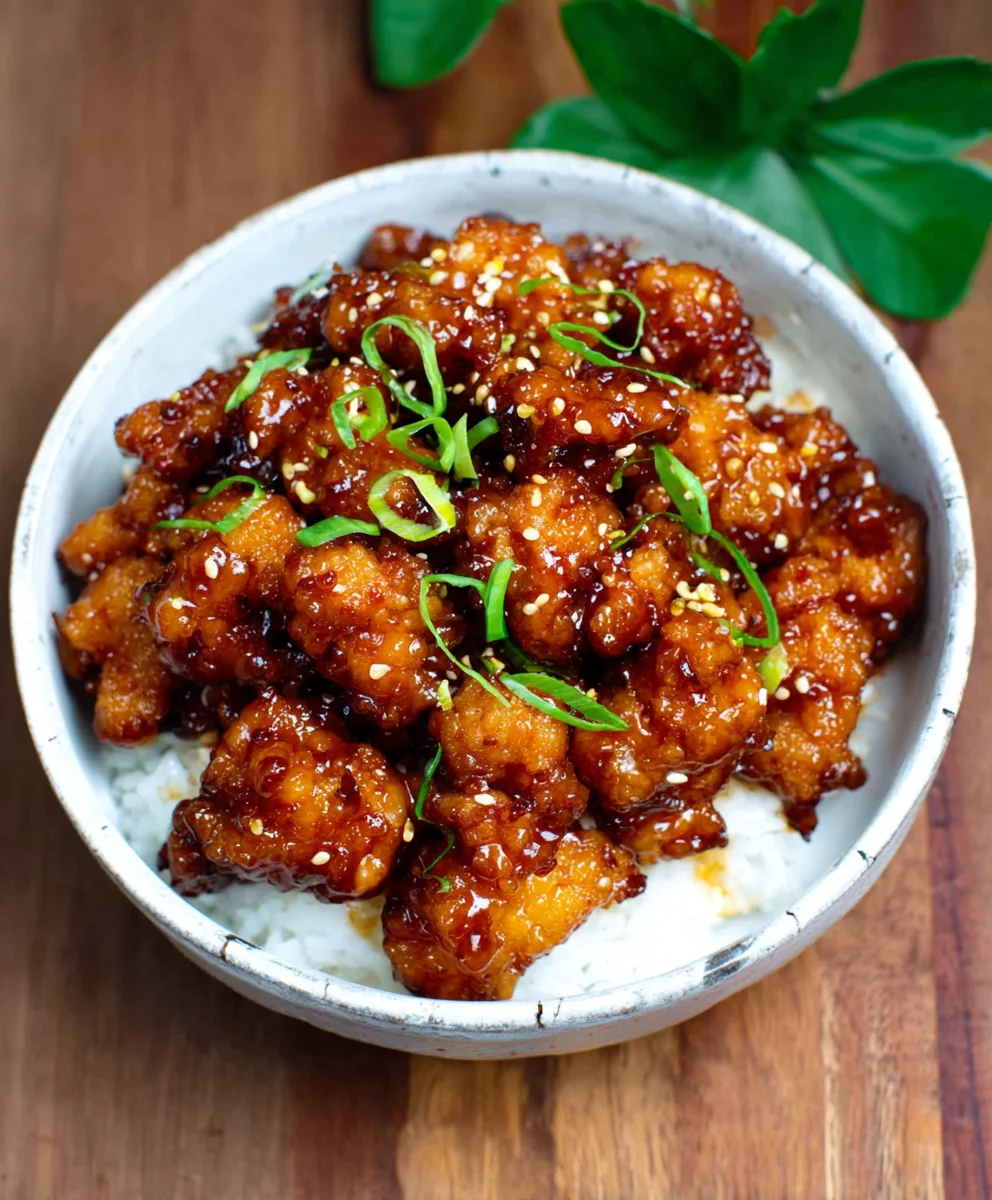 Poulet Chinois Croustillant Miel Ail: Explosion de Saveurs!