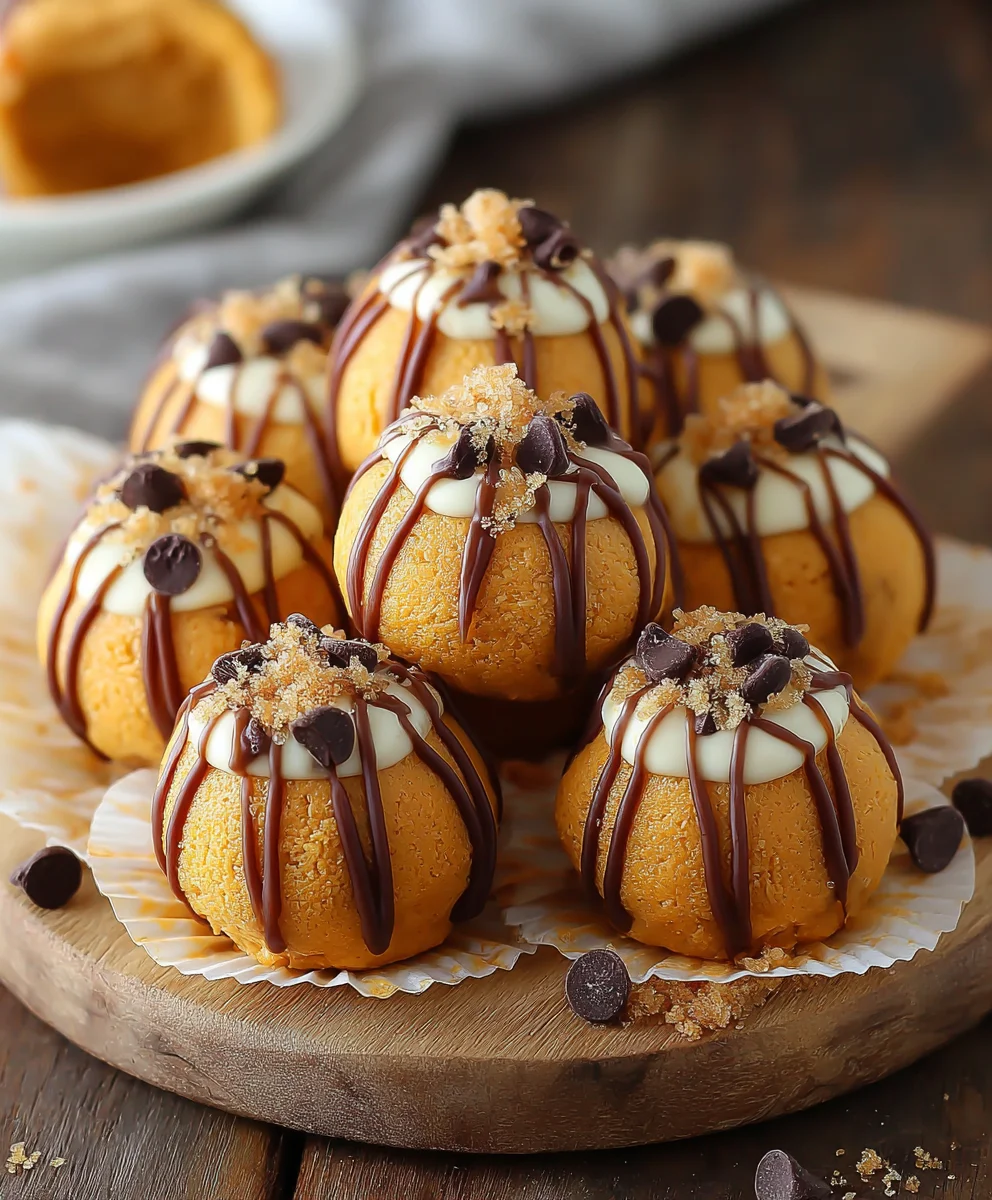 Truffes Cheesecake Citrouille : le délice irrésistible