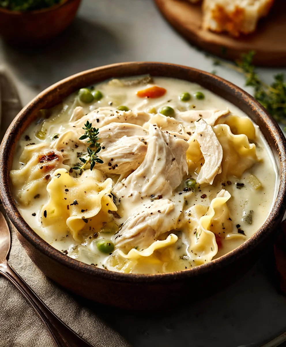Soupe Lasagnes au Poulet Blanc : Facile et Ultra Crémeuse