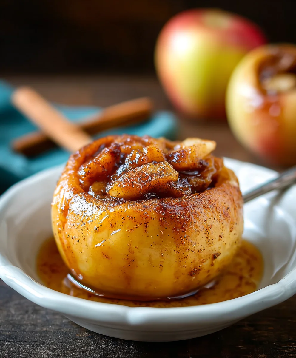 Recette Facile : Pommes au Four Miel & Cannelle Irrésistibles
