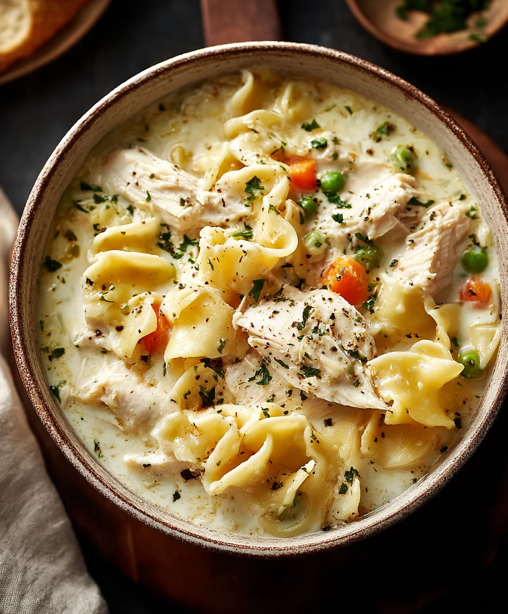 Soupe Lasagnes au Poulet Blanc : Facile et Ultra Crémeuse
