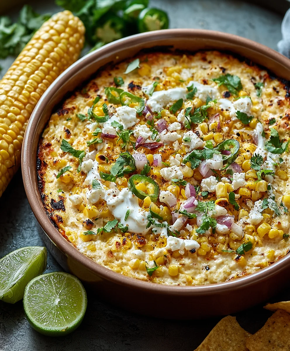 Trempette Street Corn Dip : La Recette Crémeuse et Facile à Faire