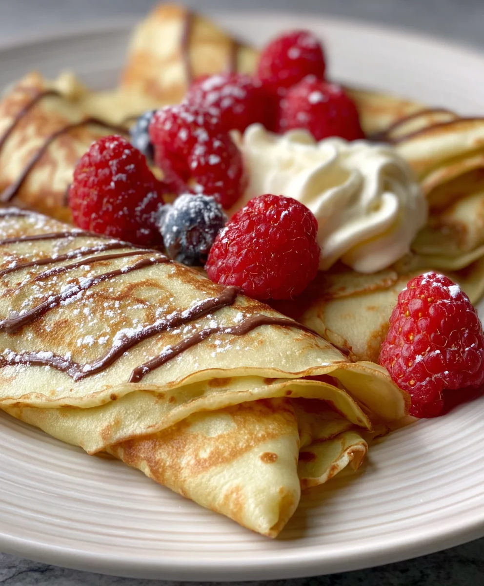 Crêpes Faciles au Mixeur (Rapide et Sans Alcool)