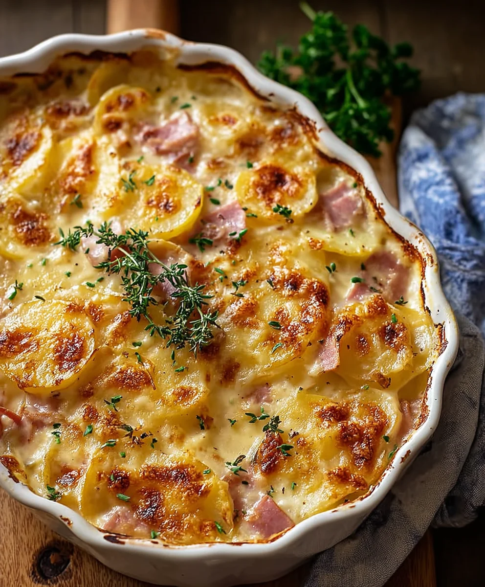 Gratin Potatoes & Jambon Bœuf : Facile et Gourmand