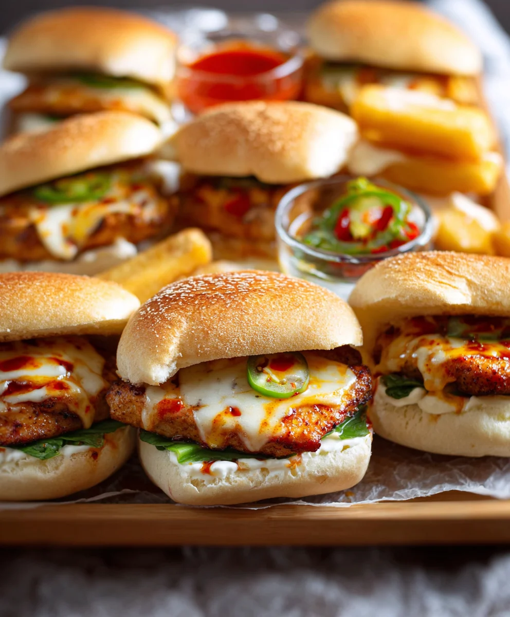 Buns au Poulet Dynamite Crémeux : Recette Facile