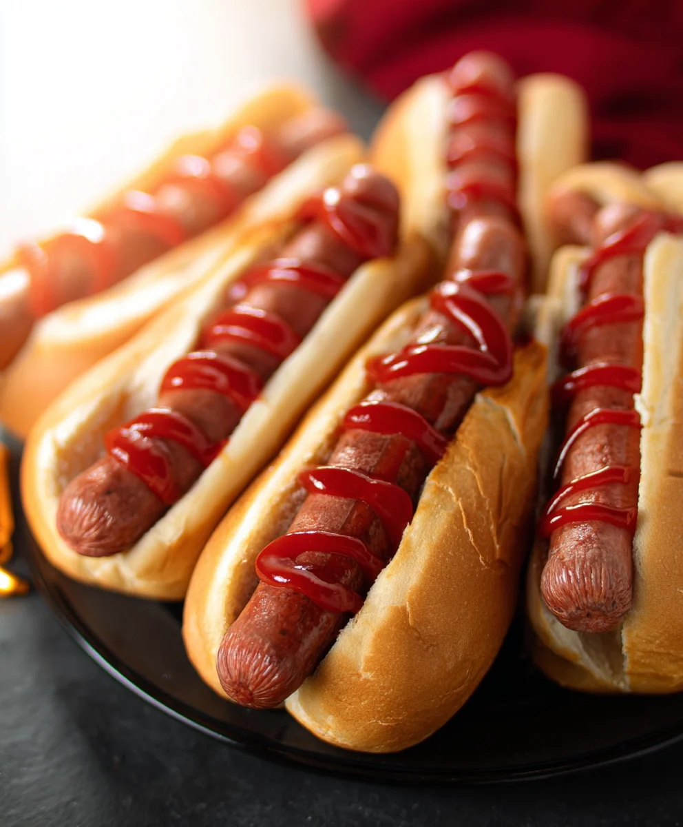 Saucisses Sanglantes Halloween Faciles (Sans Alcool)