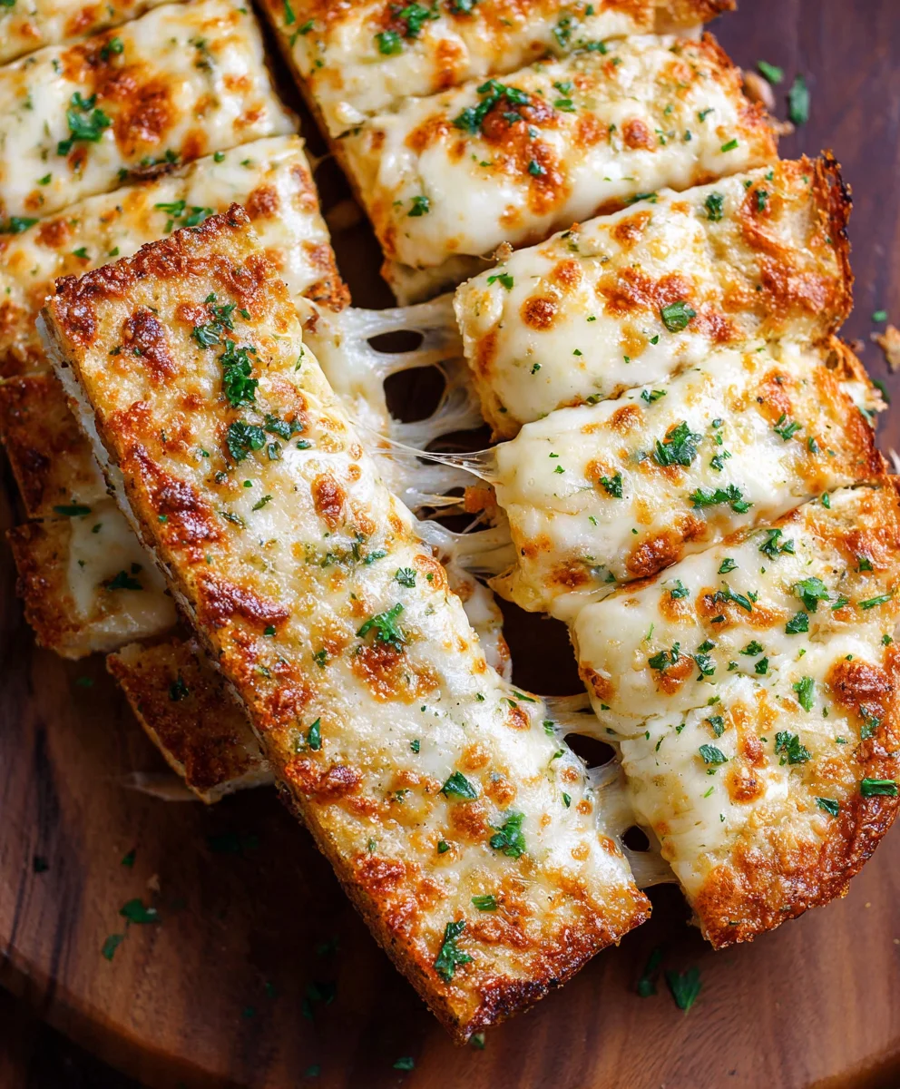 Meilleur Pain à l'Ail Fromage Facile | Recette Rapide