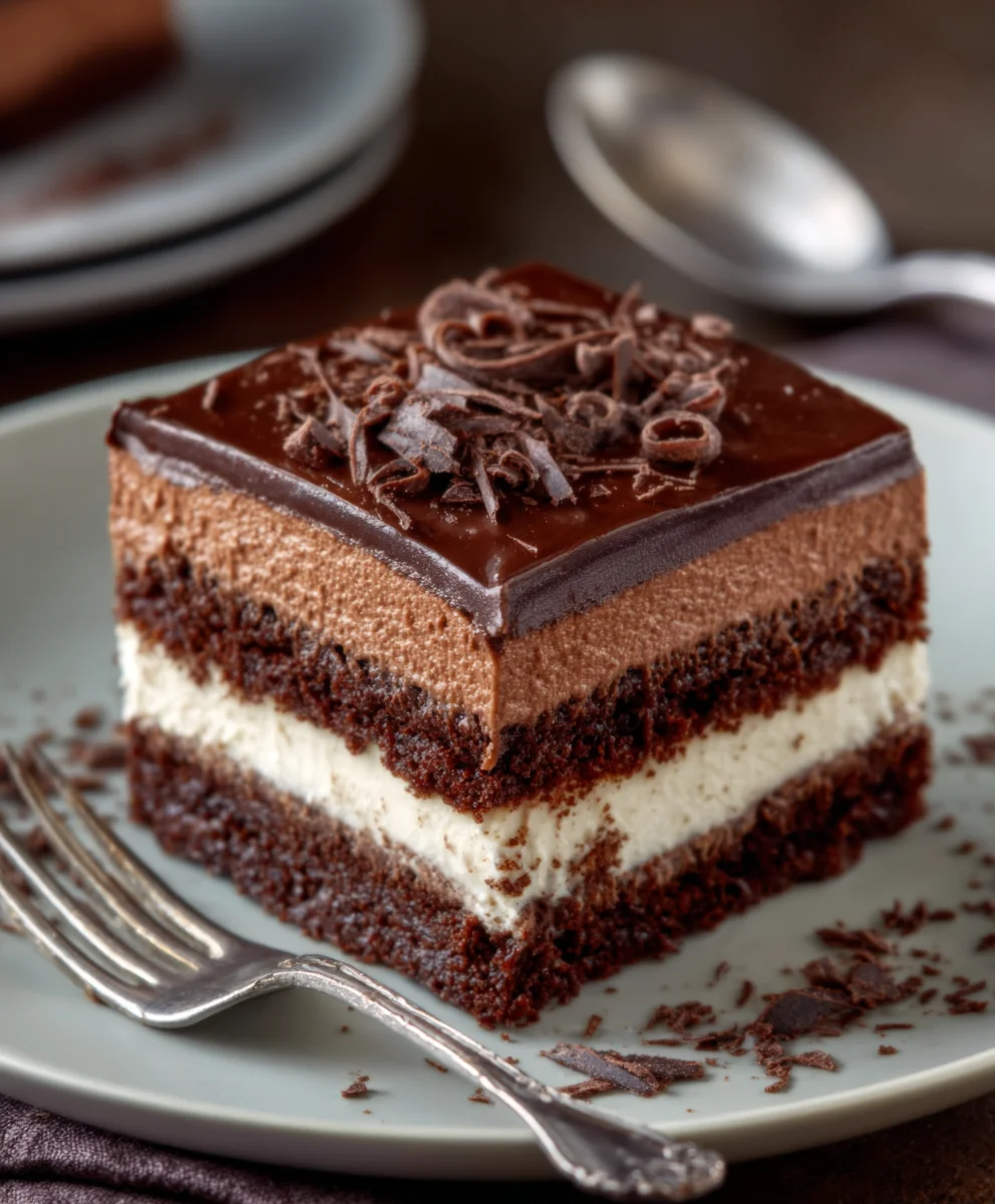 Irresistible Chocolate Layered Dessert-Easy Recipe